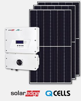 SolarEdge Inverter Q Cells Solar Panel
